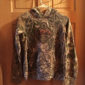 Boys Cabela’s Camo Hoodie